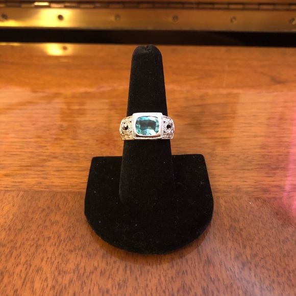Women’s size 7 3/4 silver ring - Picture 1 of 3